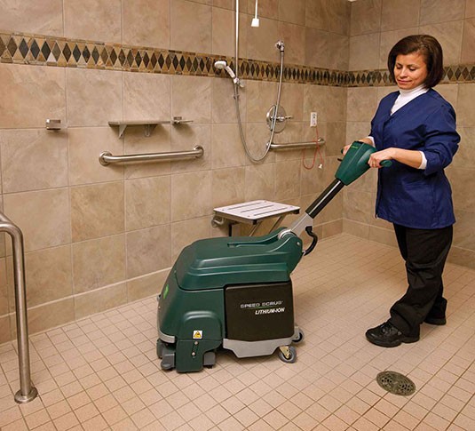 Speed Scrub 15B SCRUBBER, 38CM, 11L, 12VDC [SS-15, AGM] alt 2